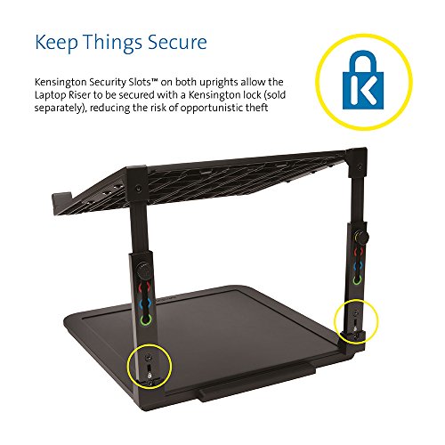 Kensington SmartFit Laptop Riser - Notebook stand - 15.6" - black