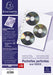 Best Value Exacompta CD Punched Pockets, A4, 0.11 mm - Pack of 10