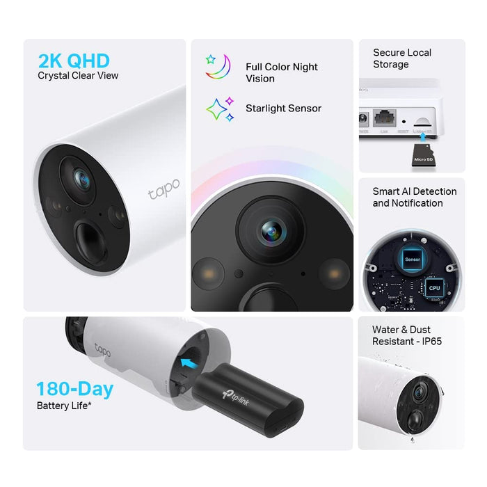 Tapo Smart Wire-Free Security Camera