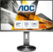 AOC Q2790PQE - LED monitor - 27" - 2560 x 1440 QHD @ 60 Hz - IPS - 350 cd/m - 1000:1 - 4 ms - 2xHDMI, VGA, DisplayPort - headphone - titanium grey