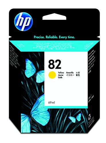 HP 82 - C4913A - 1 x Yellow - Ink cartridge - For DesignJet 10, 100, 120, 20, 50, 500, 510, 800, 815, 820, Designjet Copier cc800