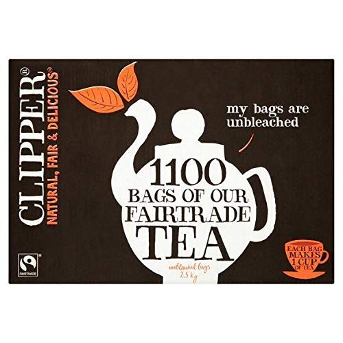 Best Value Clipper Fairtrade Everyday One Cup Tea Bags (1100 Bags)