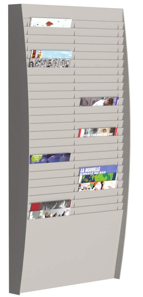 Best Value Fast Paper - A4 Document Control Panel 50 Compartments Grey