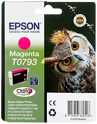 Epson T0793 - Print cartridge - 1 x magenta - 720 pages