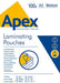 Best Value Fellowes Apex (A4) 125 Micron Laminating Pouches - 100 Pack