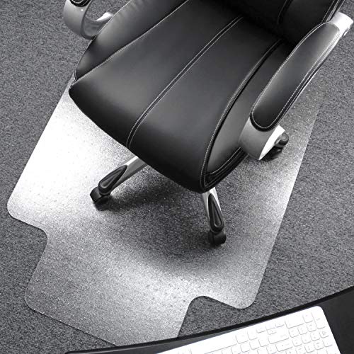 Floortex Floor Protection Mat Cleartex Ultimat Made of Original Floortex Polycarbonate for Hard Floors 119 x 89cm Transparent FC128919ER