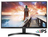 Best Value LG 24MK600M 24 inch IPS 3-side Borderless Design Monitor (1920 x 1080, VGA, HDMI, 250 cd/m2, 5ms, Black