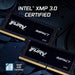 Kingston FURY Impact - DDR5 - kit - 64 GB: 2 x 32 GB - SO-DIMM 262-pin - 4800 MHz / PC5-38400 - CL38 - 1.1 V - unbuffered - on-die ECC