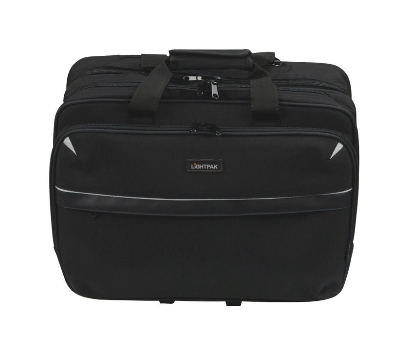 Best Value Lightpak - 46099 XRAY - wheeled business laptop bag, nylon, black