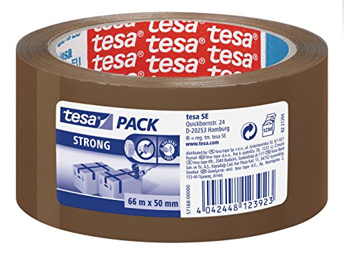 Best Value Tesa Polypropylene Packing Tape, Brown, 50 MM x 66 M