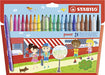 Best Value Stabilo 280/24-01 Power 24x Felt Tip Colouring Pens for Children Over 3 Years - multicolour