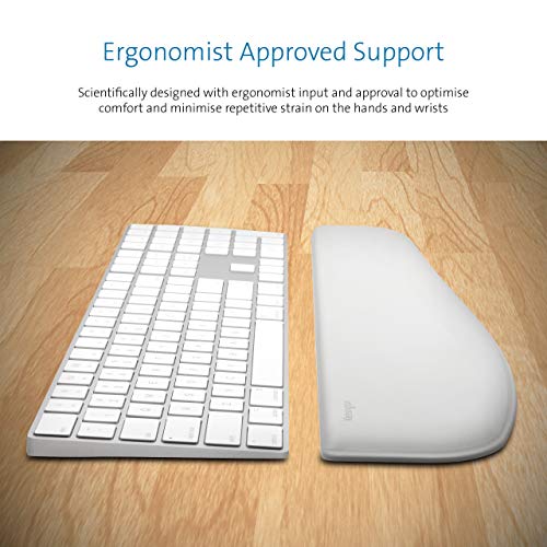 Kensington ErgoSoft Wrist Rest for Slim Keyboards - Keyboard wrist rest - grey