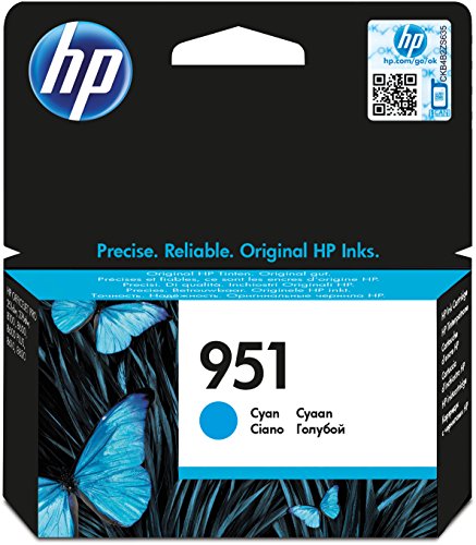 HP 951 - CN050AE - 1 x Cyan - Ink cartridge - For Officejet Pro 251dw, 276dw, 8100, 8600, 8600 N911a, 8610, 8620, 8625, 8630