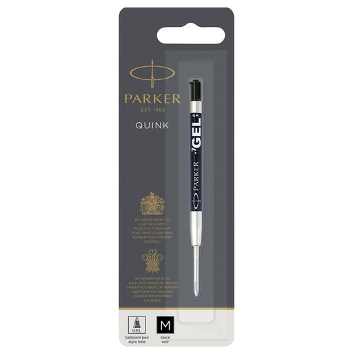 Best Value Parker Gel Ball Pen Refill Medium Nib, Black