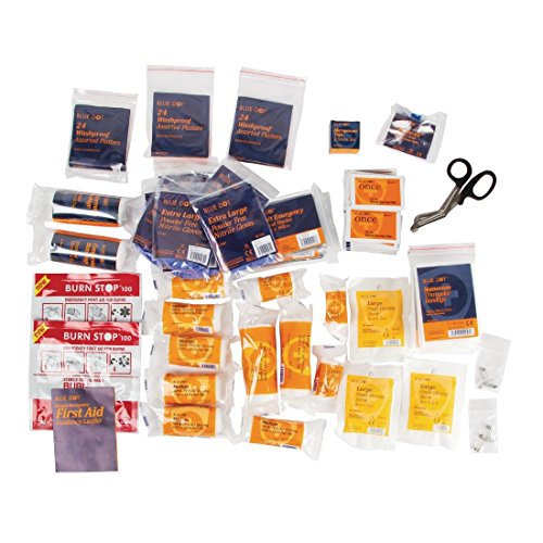 Best Value GF008 Premium First Aid Kit Refill, Medium