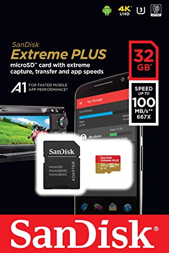 Extreme Plus microSDHC 32GB+SD Adapter