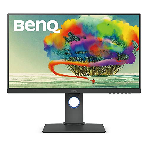 BenQ DesignVue PD2700U - PD Series - LED monitor - 27" - 3840 x 2160 4K UHD (2160p) - IPS - 350 cd/m - 1300:1 - HDR10 - 5 ms - HDMI, DisplayPort, Mini DisplayPort - speakers - black