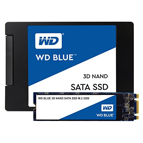 WD Blue 3D NAND SATA SSD WDS200T2B0B - Solid state drive - 2 TB - internal - M.2 2280 - SATA 6Gb/s