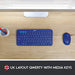 Logitech K380 Multi-Device Bluetooth Keyboard - Keyboard - Bluetooth - UK - blue