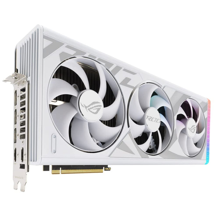 ASUS ROG Strix GeForce RTX 4080 - OC Edition - graphics card - GeForce RTX 4080 - 16 GB GDDR6X - PCIe 4.0 - 2 x HDMI, 3 x DisplayPort - white