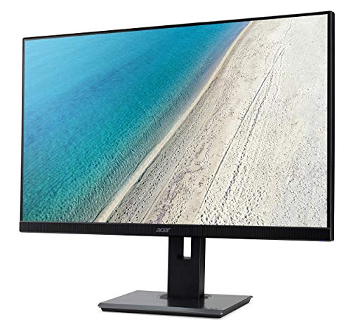 Acer B277U - LED monitor - 27" - 2560 x 1440 WQHD @ 75 Hz - IPS - 350 cd/m - 4 ms - HDMI, DisplayPort - speakers - black