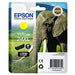 Epson 24XL - 8.7 ml - XL - yellow - original - ink cartridge - for Expression Photo XP-55, 750, 760, 850, 860, 950, 960, 970, Expression Premium XP-750, 850