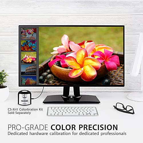 Viewsonic VP2768a - LED monitor - 27" - 2560 x 1440 2K QHD @ 60 Hz - IPS - 350 cd/m? - 1000:1 - 5 ms - 2xHDMI, DisplayPort, USB-C