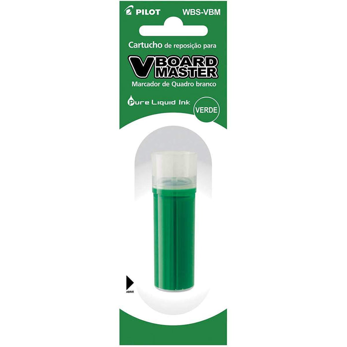 Best Value Pilot Refill for Begreen Recycled V Board Master Marker Bullet/Chisel Tip - Green, Box of 12