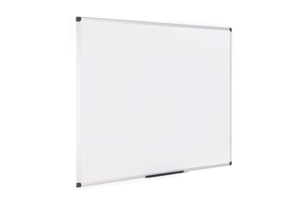 Best Value BI-Office MA0507170 1200 x 900 mm Maya Magnetic Dry Wipe Board Clip-On Pen Tray - White