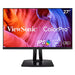 ViewSonic VP2756-4K - LED monitor - 27" - 3840 x 2160 4K UHD (2160p) @ 60 Hz - IPS - 350 cd/m² - 1000:1 - 5 ms - 2xHDMI, DisplayPort, USB-C - speakers