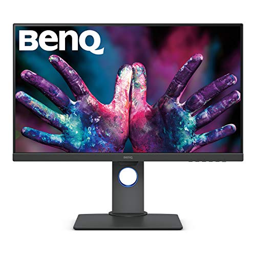 BenQ DesignVue PD2700U - PD Series - LED monitor - 27" - 3840 x 2160 4K UHD (2160p) - IPS - 350 cd/m - 1300:1 - HDR10 - 5 ms - HDMI, DisplayPort, Mini DisplayPort - speakers - black