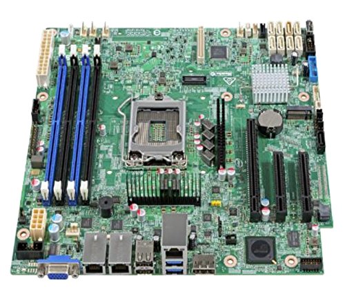 Intel Server Board S1200SPOR - Motherboard - micro ATX - LGA1151 Socket - C232 - USB 3.0 - 2 x Gigabit LAN - onboard graphics