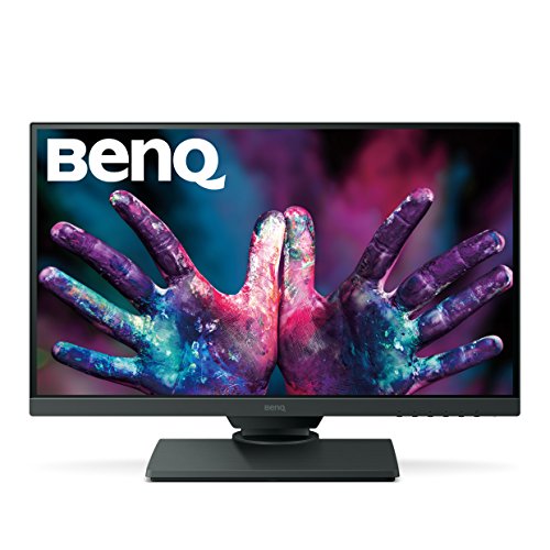 BenQ DesignVue PD2500Q - PD Series - LED monitor - 25" - 2560 x 1440 WQHD - IPS - 350 cd/m - 1000:1 - 4 ms - HDMI, DisplayPort, Mini DisplayPort - speakers - grey