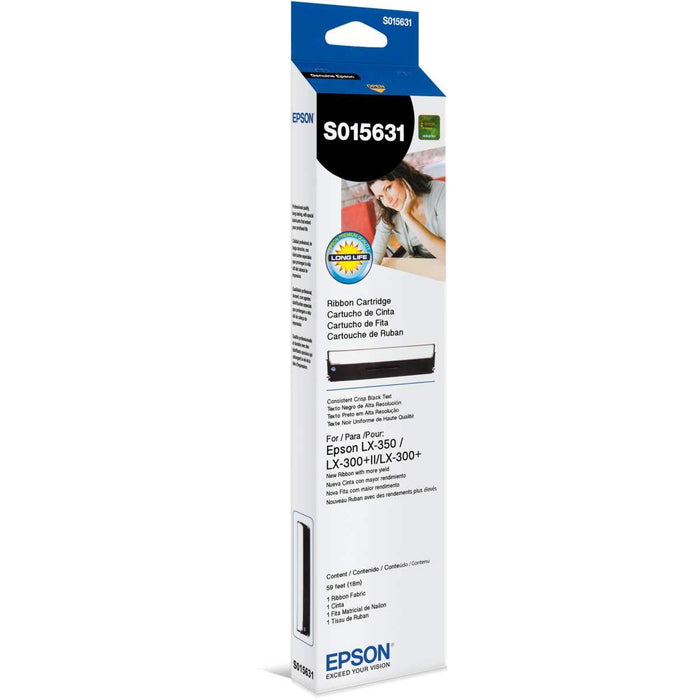 Best Value Epson LX-350 Black Fabric Ribbon (4M Characters)