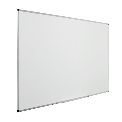 Best Value Bi-Office Maya Enamelled Premium Surface Whiteboard with Aluminium Frame and Pen Tray 180x90 cm Weiss