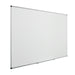 Best Value Bi-Office Maya Enamelled Premium Surface Whiteboard with Aluminium Frame and Pen Tray 180x90 cm Weiss