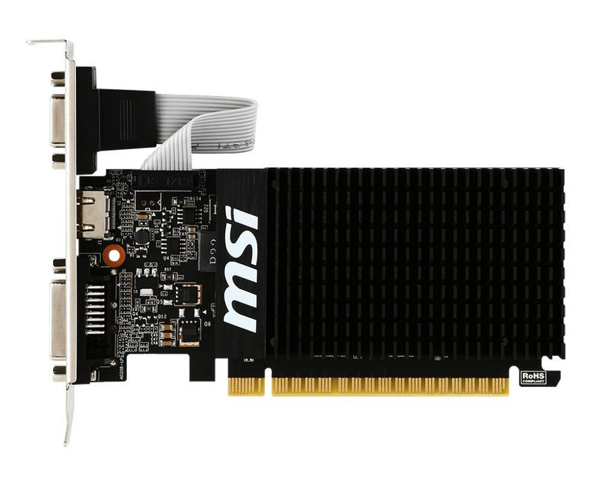 MSI N730K 2GD3 LP NVIDIA GeForce GT 730 2GB DDR3 LPV1 Graphics Card