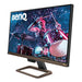 BenQ EW2780U - LED monitor - 27" - 3840 x 2160 4K UHD (2160p) @ 60 Hz - IPS - 350 cd/m - 1300:1 - 5 ms - 2xHDMI, DisplayPort, USB-C - speakers - black, metallic brown