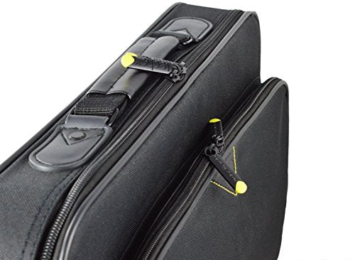 techair - Notebook carrying case - 17.3" - black