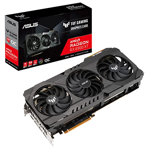 ASUS TUF-RX6900XT-O16G-GAMING - Graphics card - Radeon RX 6900 XT - 16 GB GDDR6 - PCIe 4.0 - HDMI, 3 x DisplayPort