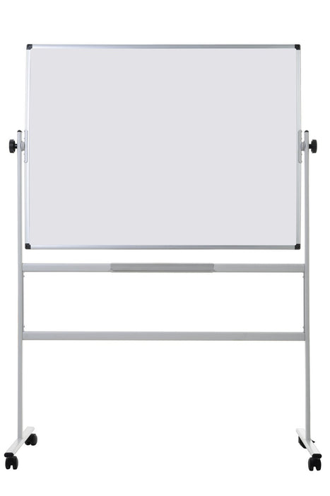 Best Value Bi-Office Mobile Reversible Whiteboard, Hard Enamel 150x100 cm