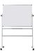 Best Value Bi-Office Mobile Reversible Whiteboard, Hard Enamel 150x100 cm