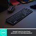 Logitech MX Keys Advanced Wireless Illuminated Keyboard - Keyboard - backlit - Bluetooth, 2.4 GHz - QWERTY - UK