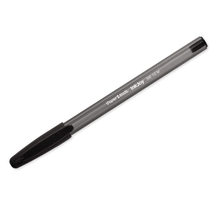 Best Value Paper Mate InkJoy 100 ST Ball Pen with 1.0 mm Medium Tip - Black, Pack of 80 + 20