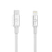 ZAGG mophie - Lightning cable - 24 pin USB-C to Lightning - 1.8 m - white - for Apple iPad/iPhone/iPod (Lightning)