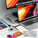 Hyper DUO 7-in-2 MacBook Pro Hub Silver