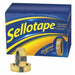 Best Value Sellotape Original Golden Non-Static Easy-Tear Large Tape Roll 18mm x 66m (Pack of 16)