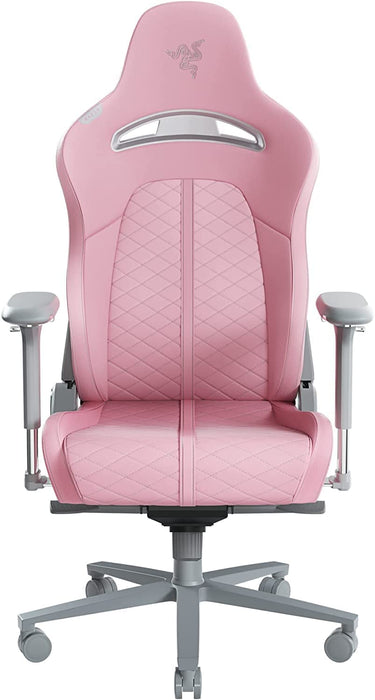 Razer Enki Hard Seat Hard Backrest PC Gaming Chair Pink Quartz