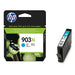 HP 903XL - 9.5 ml - High Yield - cyan - original - ink cartridge - for Officejet 6951, 6954, 6962, Officejet Pro 6960, 6961, 6970, 6971, 6974, 6975