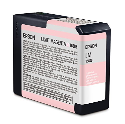 Best Value Epson Ink Cartridge 80ml - Light Magenta T5806